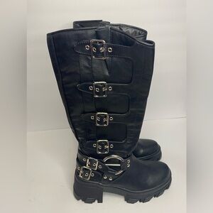 I have some super cute leather boots.